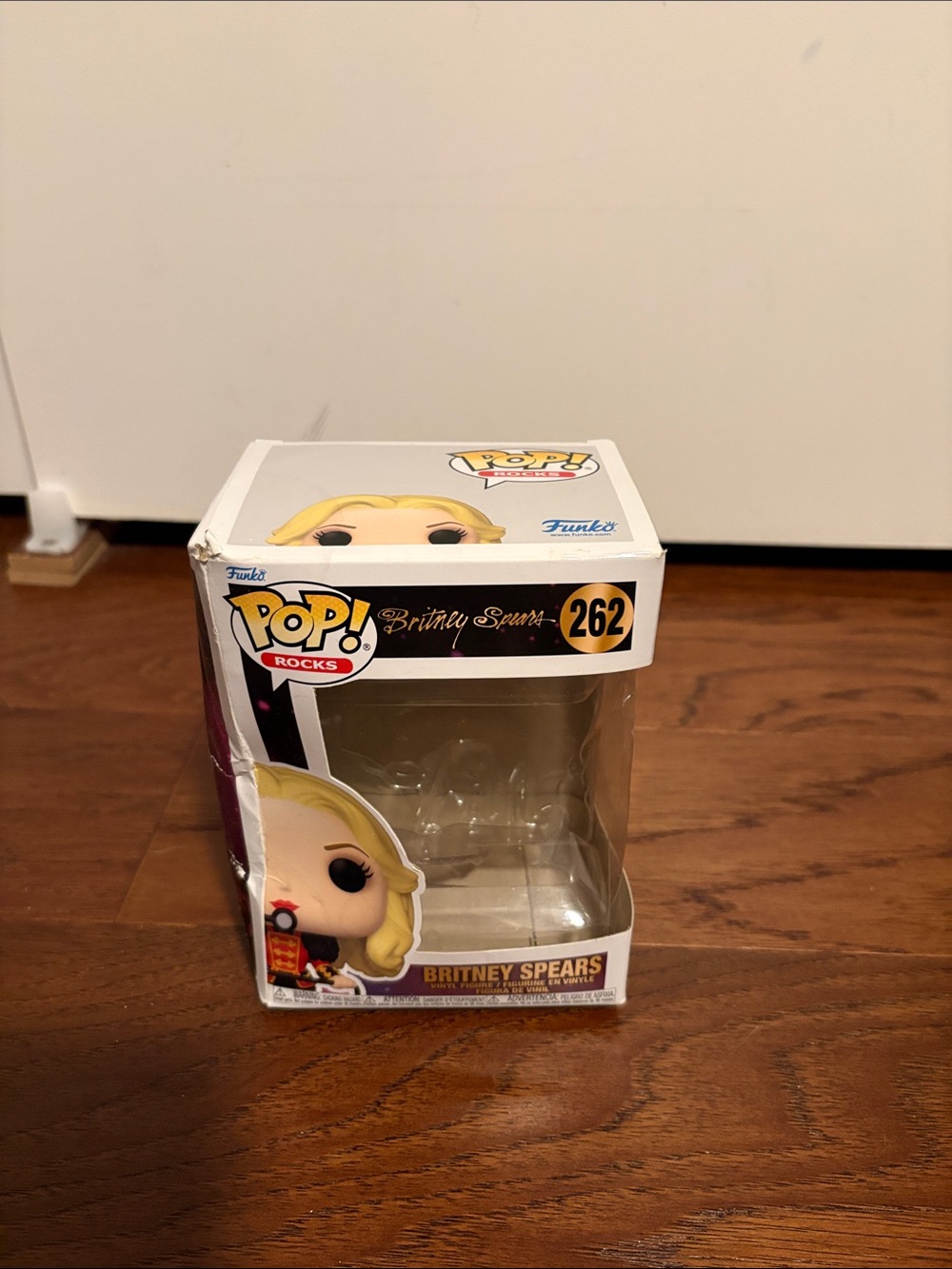 Funko Pop! Rocks Britney Spears #262 Collectible Figure Box (White)
